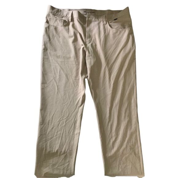 Travis Mathew Open to Close Performance Pants Heather Sleet men’s size 36 - Picture 1 of 4
